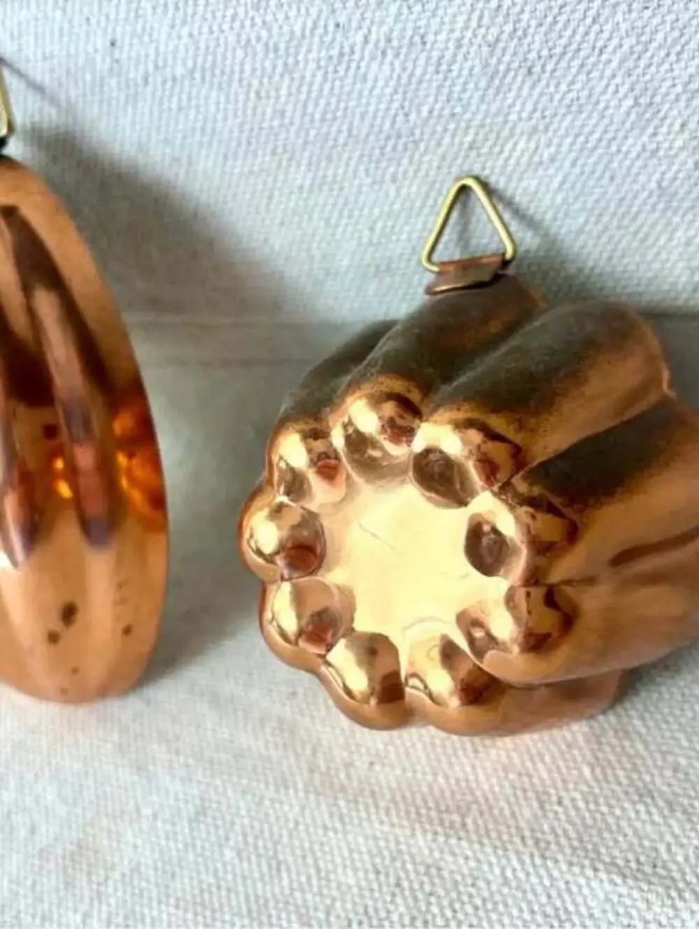 Vintage Copper baking Molds – Set of 2